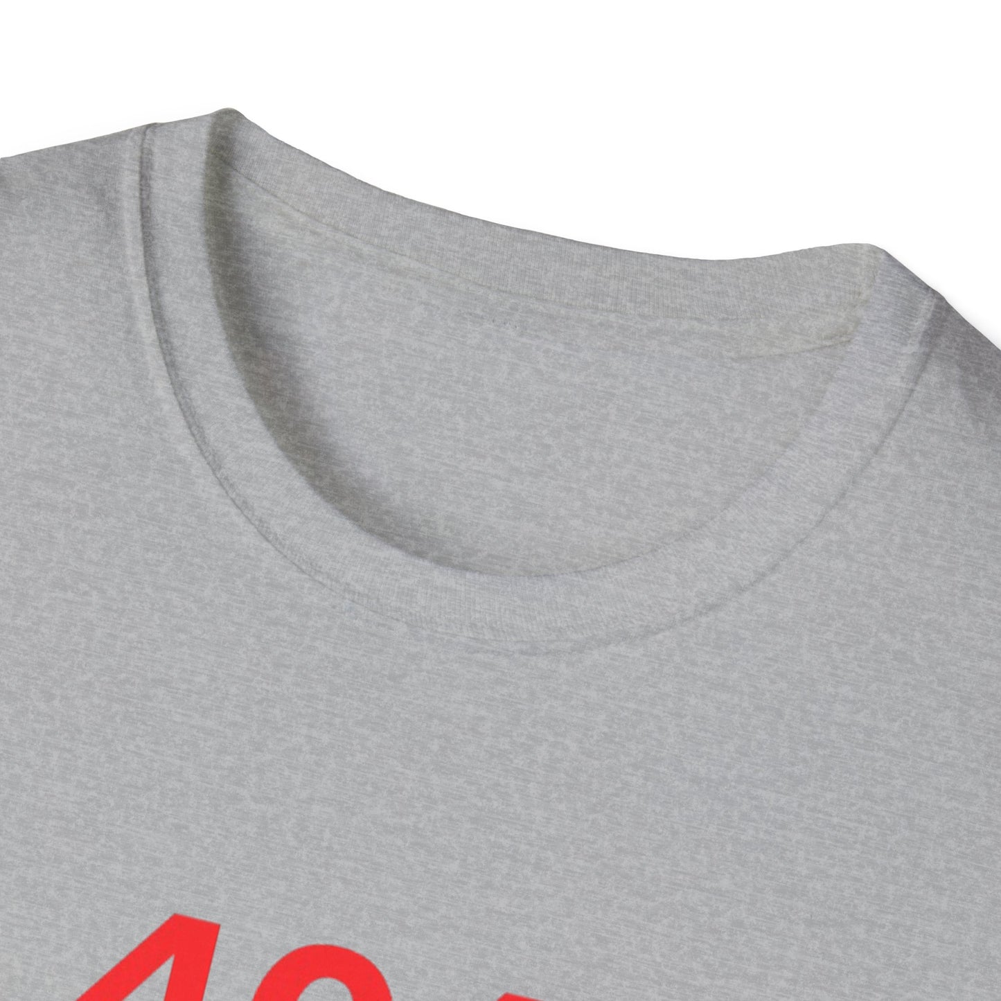 404 Error Unisex T-Shirt- Black, White, Grey and Dark Heather