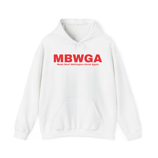 MBWGA Unisex Hooded Sweatshirt - Black, White, Grey and Navy