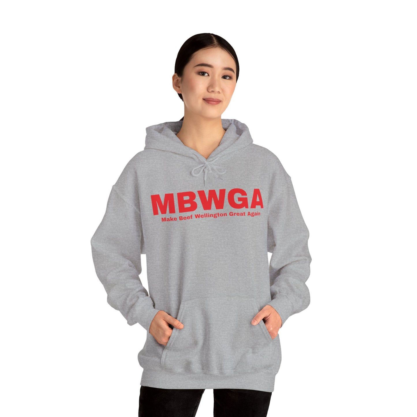 MBWGA Unisex Hooded Sweatshirt - Black, White, Grey and Navy