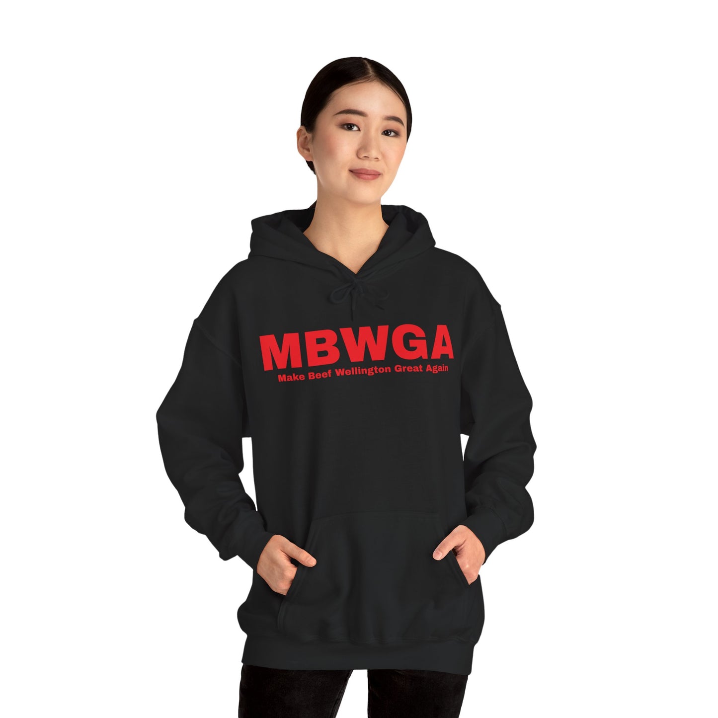 MBWGA Unisex Hooded Sweatshirt - Black, White, Grey and Navy