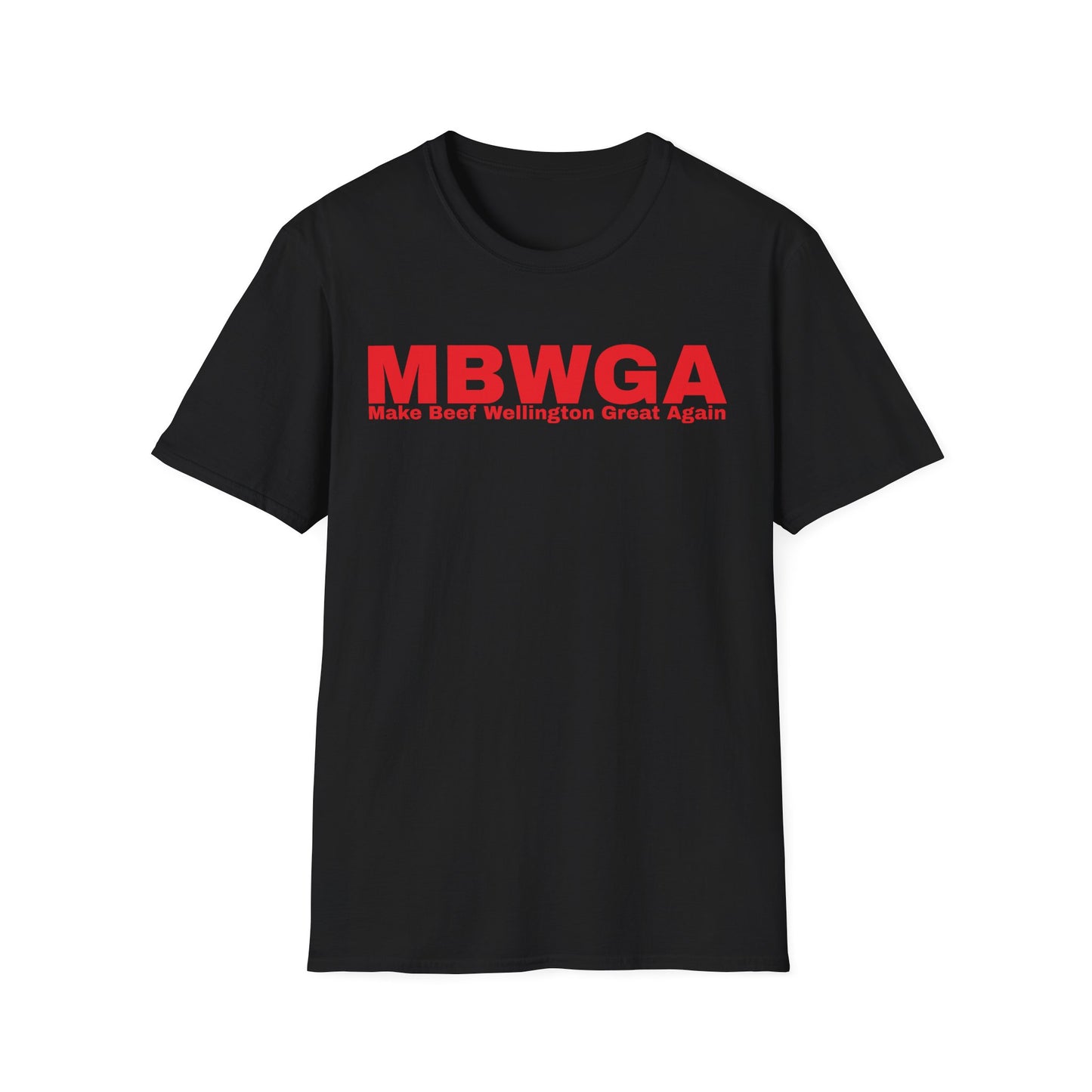 MBWGA Unisex T-shirt- Black, White, Dark Heather