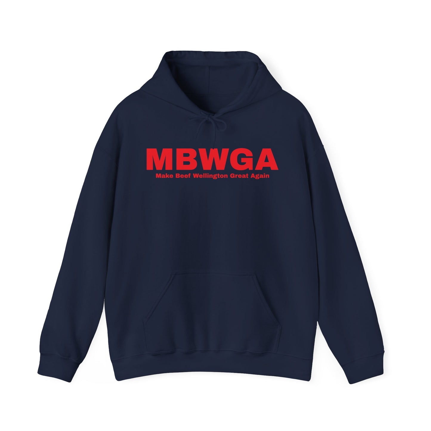 MBWGA Unisex Hooded Sweatshirt - Black, White, Grey and Navy