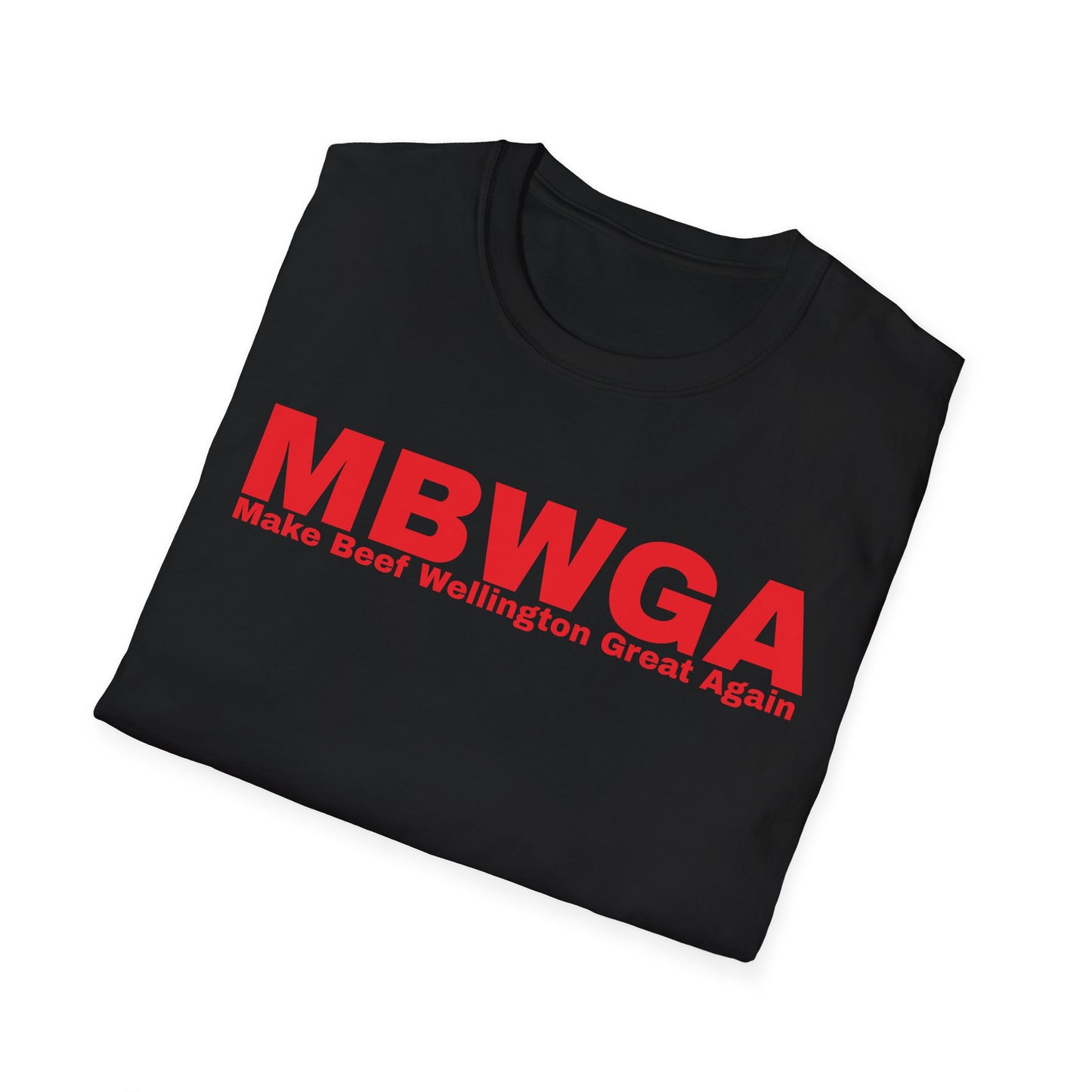MBWGA Unisex T-shirt- Black, White, Dark Heather
