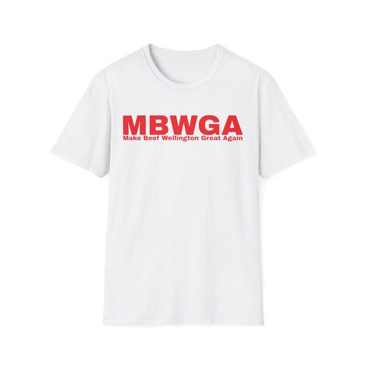 MBWGA Unisex T-shirt- Black, White, Dark Heather