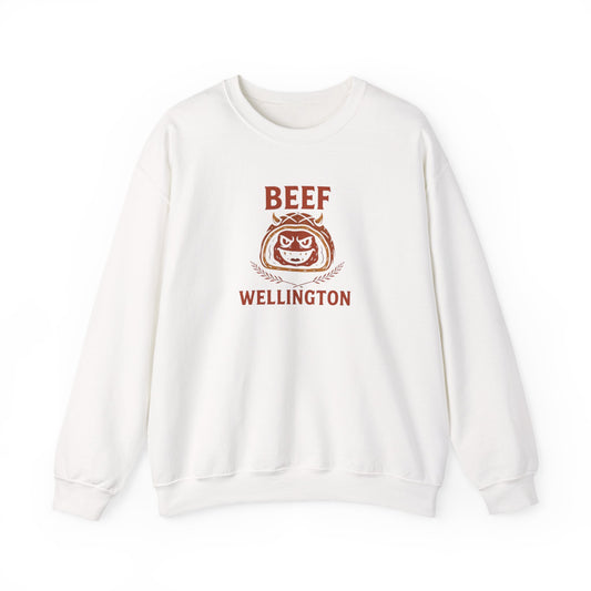 Beef Wellington Sweatshirt Unisex Crew- Black, Navy and White