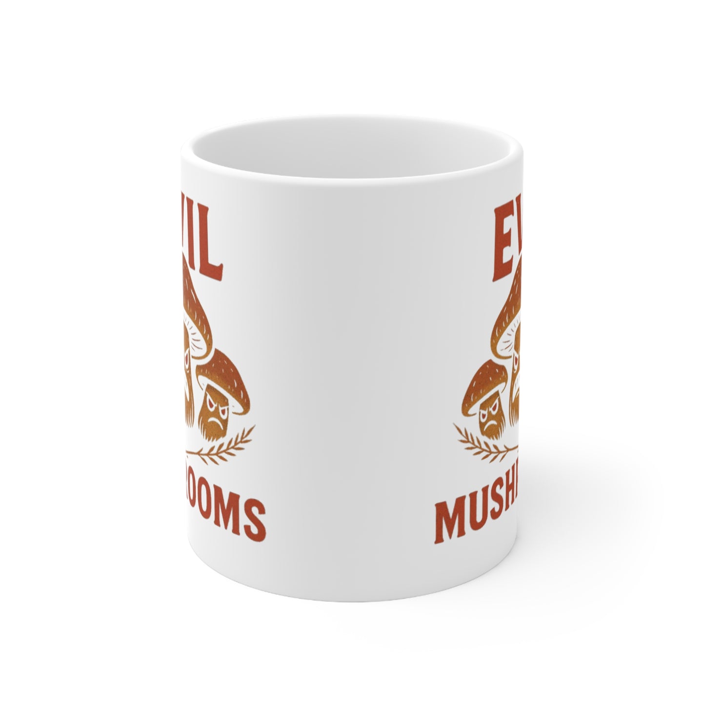 Evil Mushrooms, Ceramic Coffee Cup