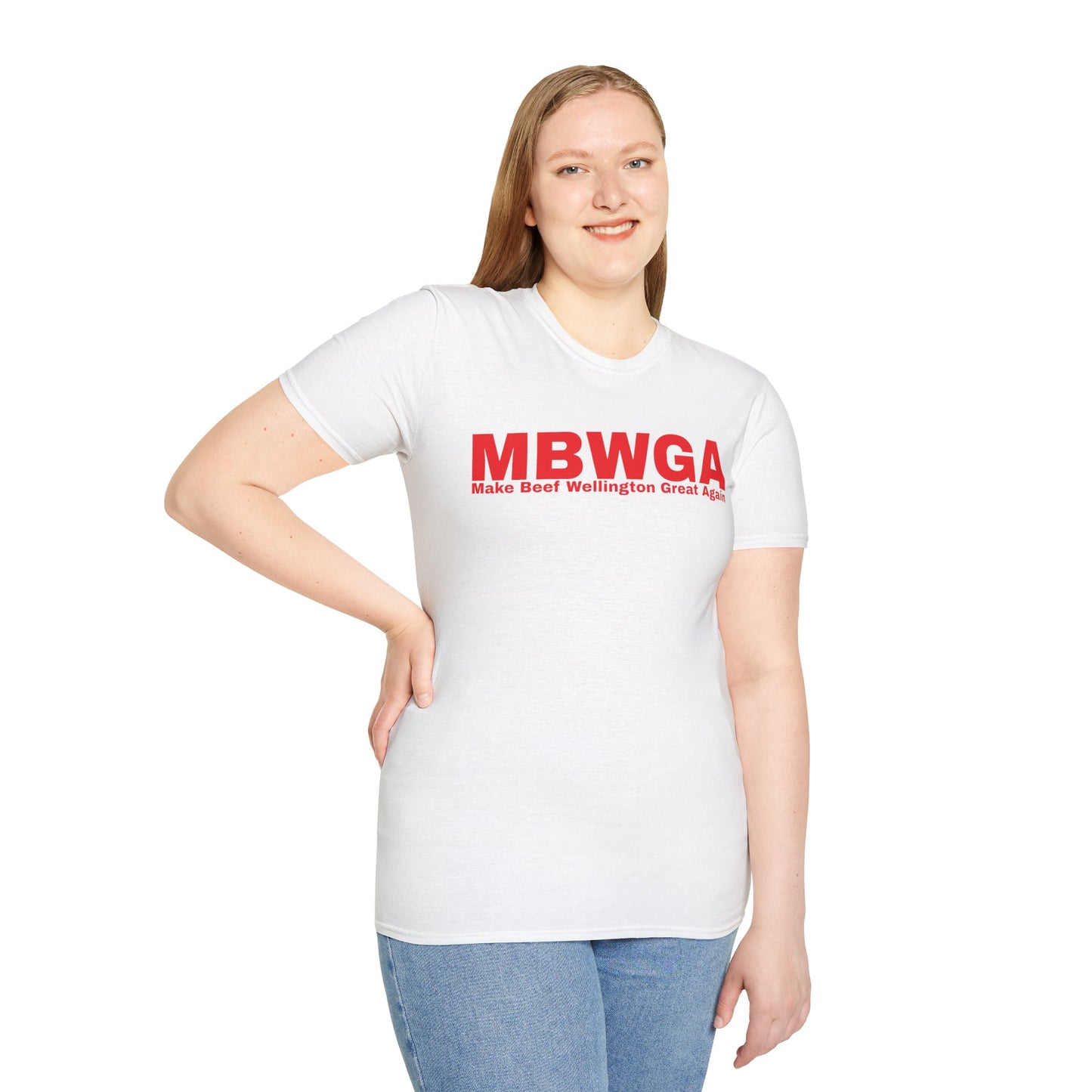 MBWGA Unisex T-shirt- Black, White, Dark Heather