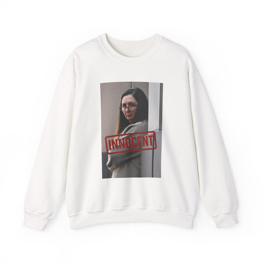 Innocent Erin Sweatshirt, White, Black and Navy