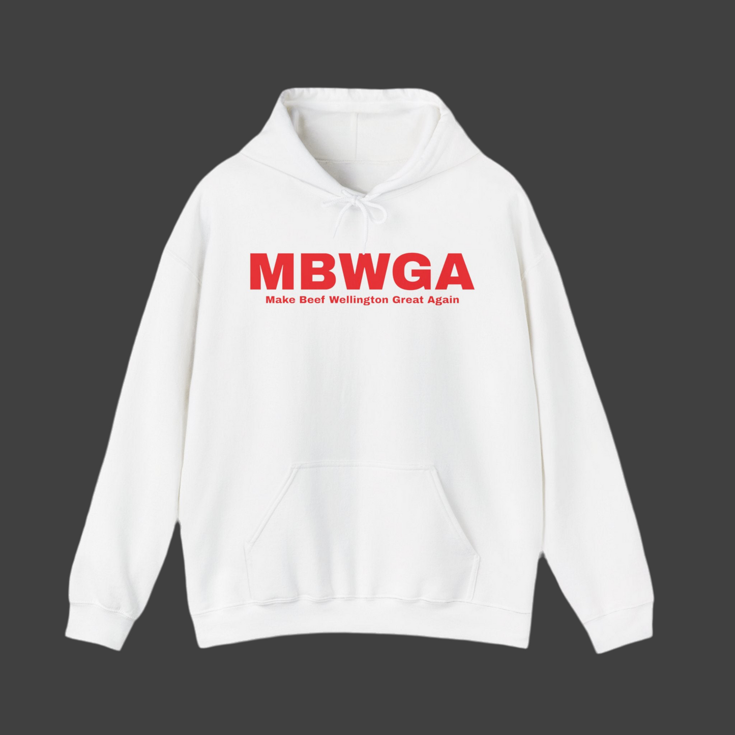 MBWGA Unisex Hooded Sweatshirt - Black, White, Grey and Navy